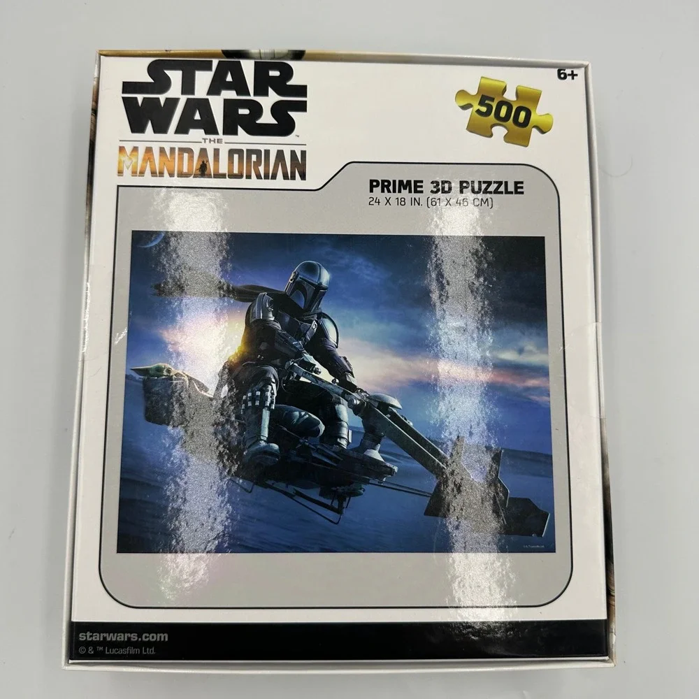 Star Wars‎ The Mandalorian 500 Piece Prime 3D Puzzle New Sealed Disney+
